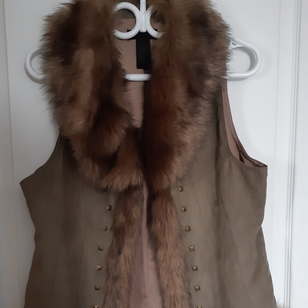 Steve Madden olive Vest
